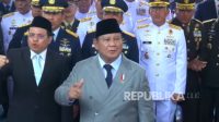 Pertama Kali Pimpin Upacara, Prabowo Doakan Pahlawan Revolusi di Lubang Buaya
