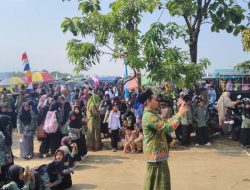 Ribuan Santri MDT Kec Songgom Ikuti Pawai Ta’aruf Sambut Hari Santri