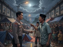 Bimaspol Di Bentak Warga Saat Tegur Pendirian Tenda di Akses PNR-GCC Bekasi